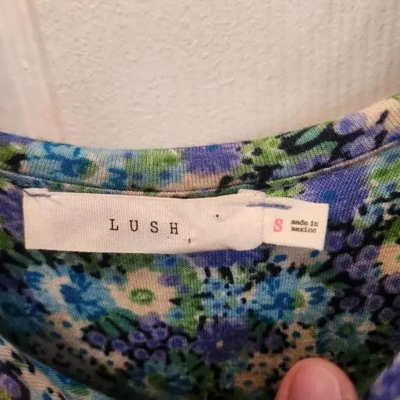 LUSH Women's Floral Maxi Dress - Size Small - Spring/Summer/Feminine/Girly - Picture 3 of 9